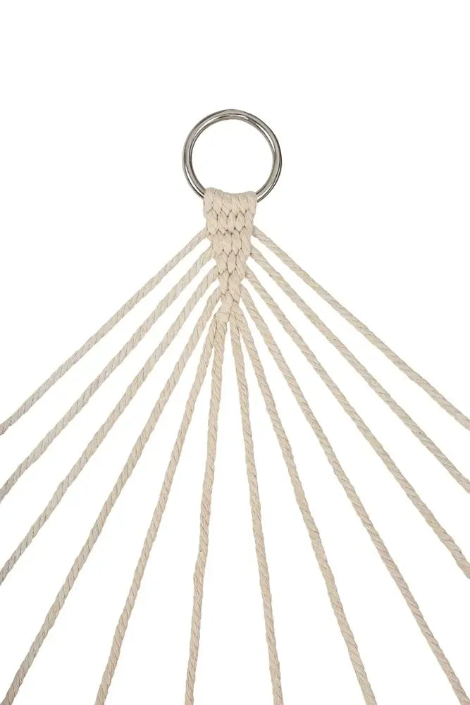 Boho stila dārza šūpuļtīkls