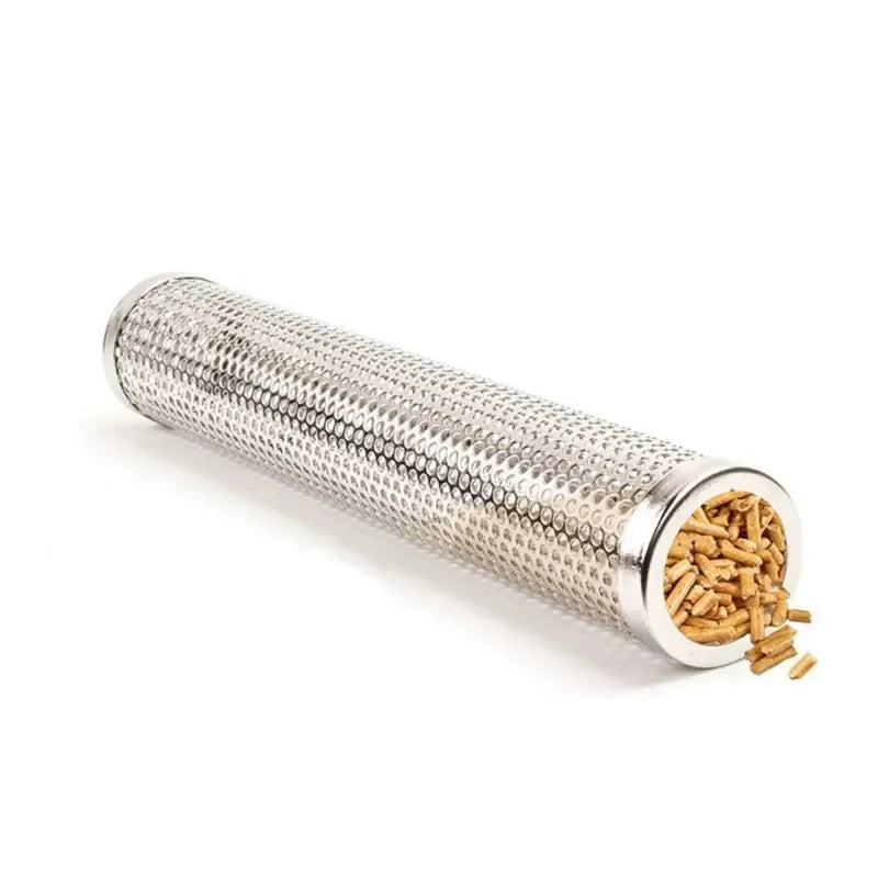 Dūmų generatorius kepsninėms „Tube Smokers“, metalinis, mažas ir kompaktiškas, skirtas dūmų gamybai kepimui ir rūkymui