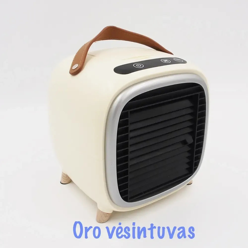 Galingas oro vėsintuvas Kogan, modernus ir efektyvus oro vėsinimo įrenginys su ventiliatoriais ir reguliuojamu greičiu.