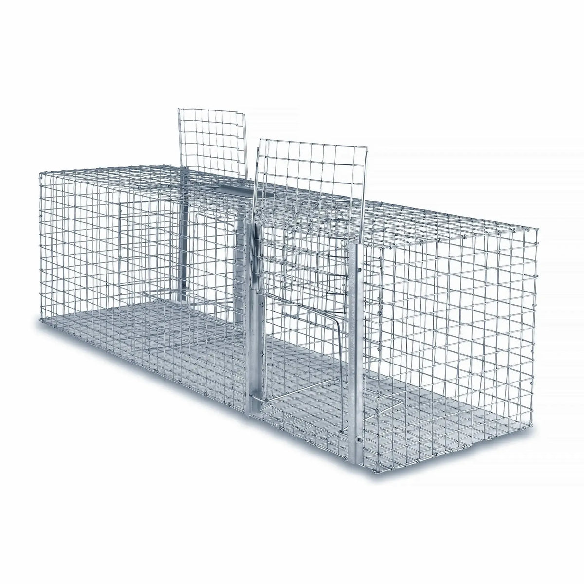 Dzīvķeramais slazds putniem un maziem dzīvniekiem ar 2 ieejām – 102 x 30 x 30 cm