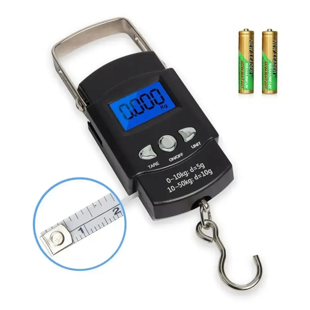 Kabinamos skaitmeninės svarstyklės iki 50 kg, baltos spalvos, su skaitmeniniu ekranu, tinka namų ir komercinėms reikmėms.