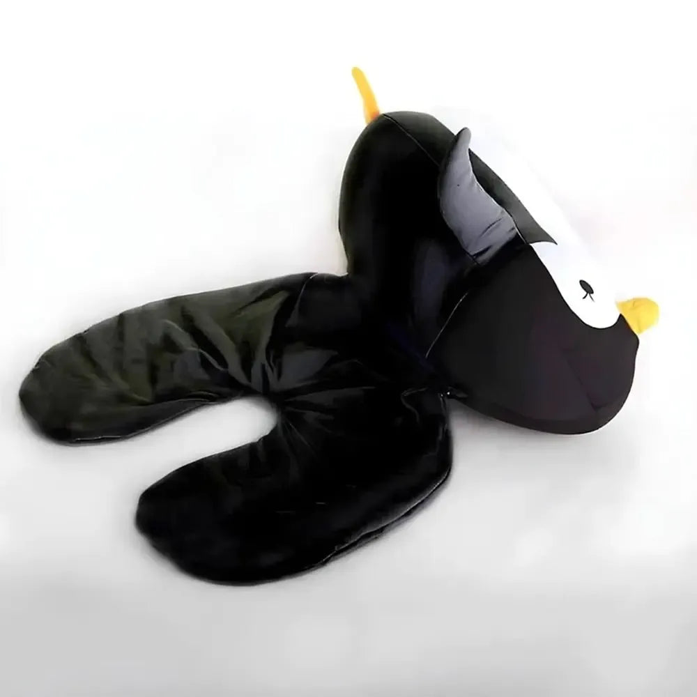 Kelioninė automobilio pagalvė Penguin, patogi ir ergonomiška, skirta komfortui keliaujant automobiliu.