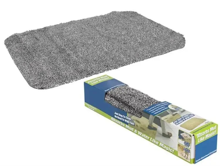 Durų kilimėlis Clean Step Mat, sugeriantis purvą ir vandenį, su smulkiomis neslystančiomis dangomis, tinkamas naudoti lauke ar viduje