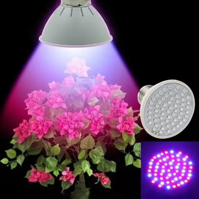 15W LED augalų auginimo lempa fotosintezei skatinti, tvirtas ir efektyvus apšvietimas namų ar sodo augalams