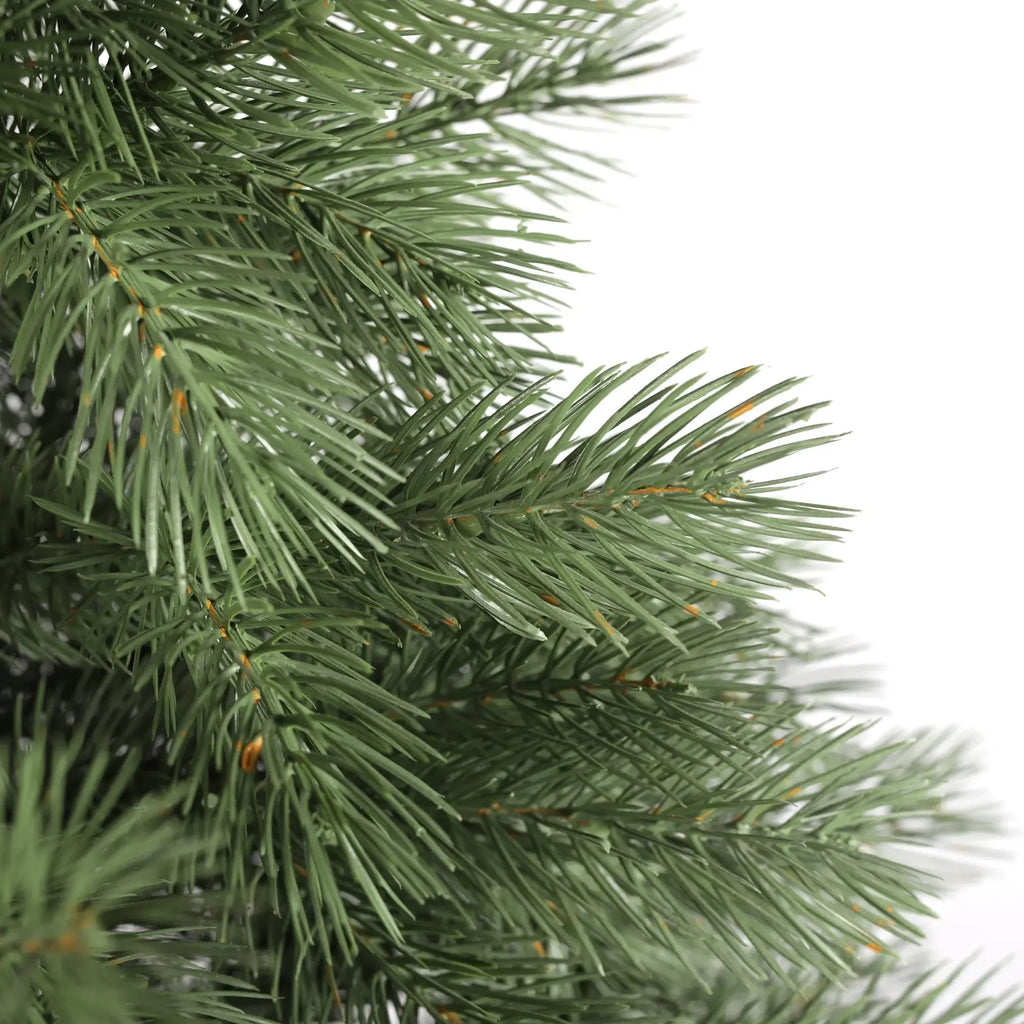 Himalajinė sosnos Kalėdų eglutė, aukšta 180 cm, dirbtinė eglutė su žaliais šakomis ir detalėmis, puikiai tinka šventiniam interjerui