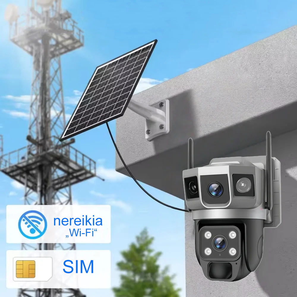 Bezvadu 4G kamera ar signalizāciju