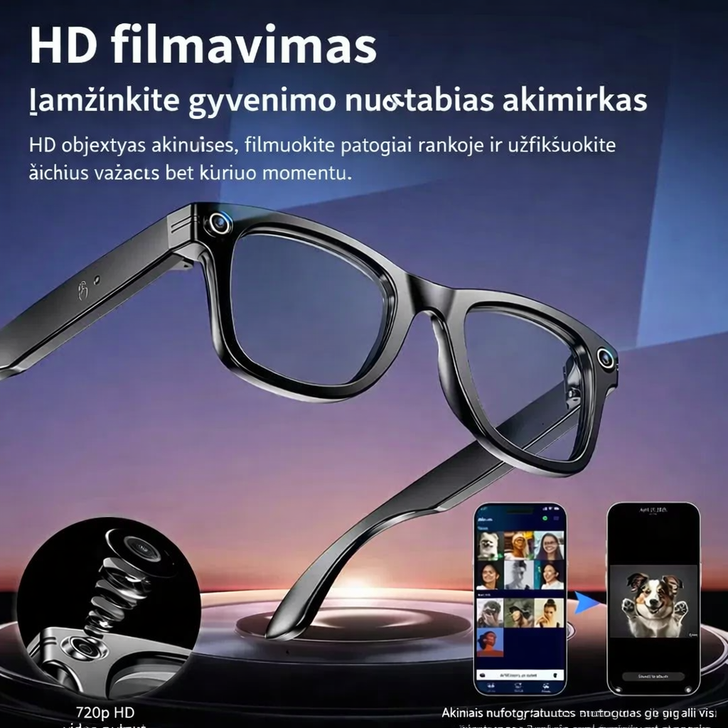 Mākslīgā intelekta filmēšanas brilles
