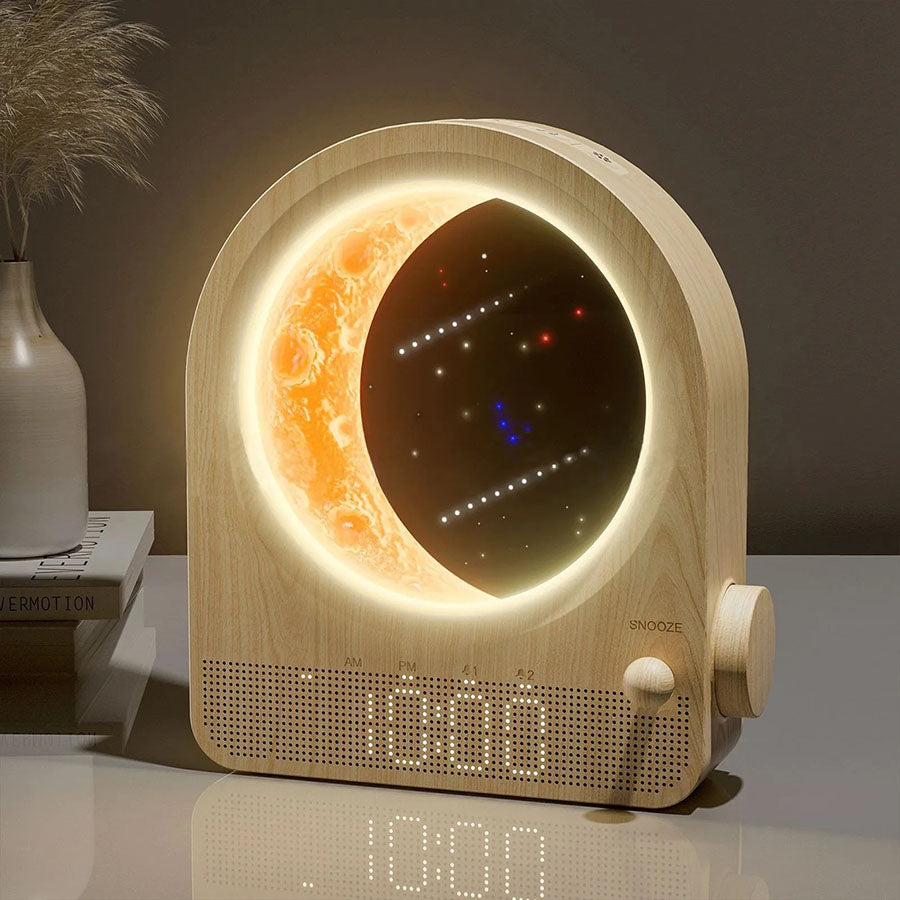 "Moon" elektriskais pulkstenis-modinātājs