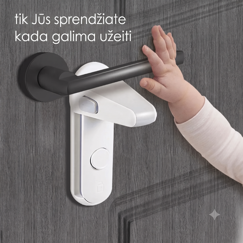 Privātums 3 minūšu laikā: slēdzene, kas pasargā jūsu personīgo telpu un mieru
