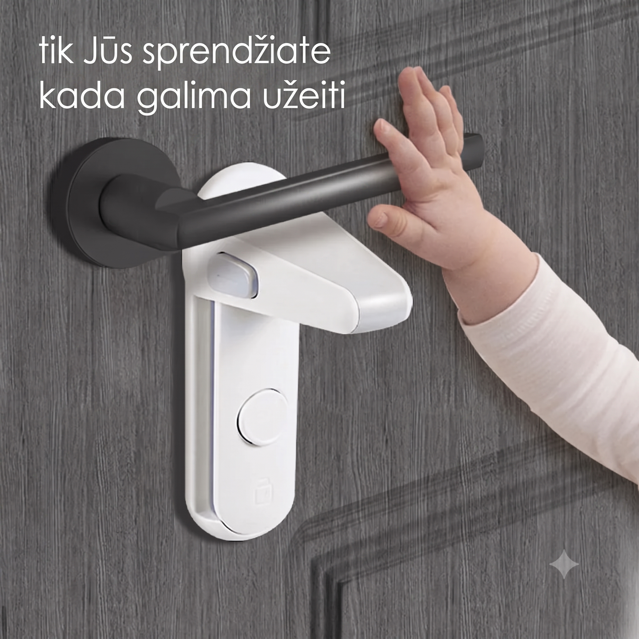 Privātums 3 minūšu laikā: slēdzene, kas pasargā jūsu personīgo telpu un mieru