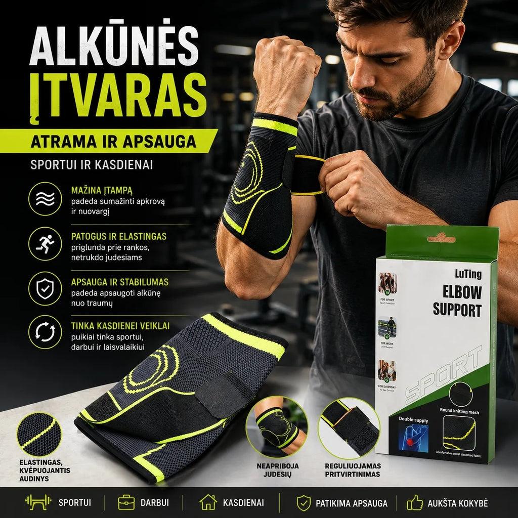 Alkūnės įtvaras XLINE TR1630