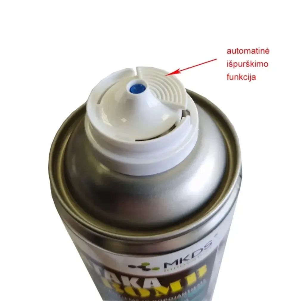 Insekticido Ataka BOMB buteliukas, skirtas naikinti skraidančius ir ropojančius vabzdžius, 400 ml, efektyvi higienos priemonė.