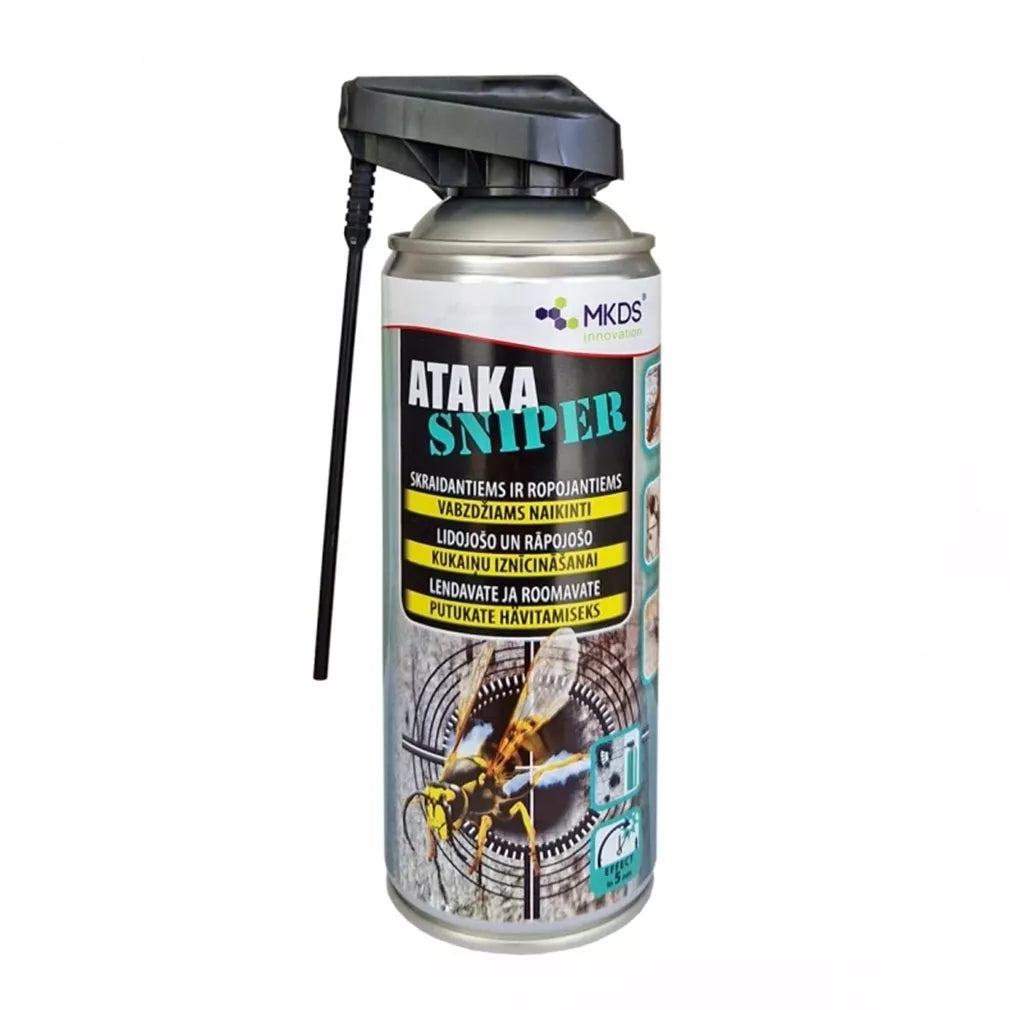 Ataka SNIPER insekticidas skraidantiems ir ropojantiems vabzdžiams, 400 ml