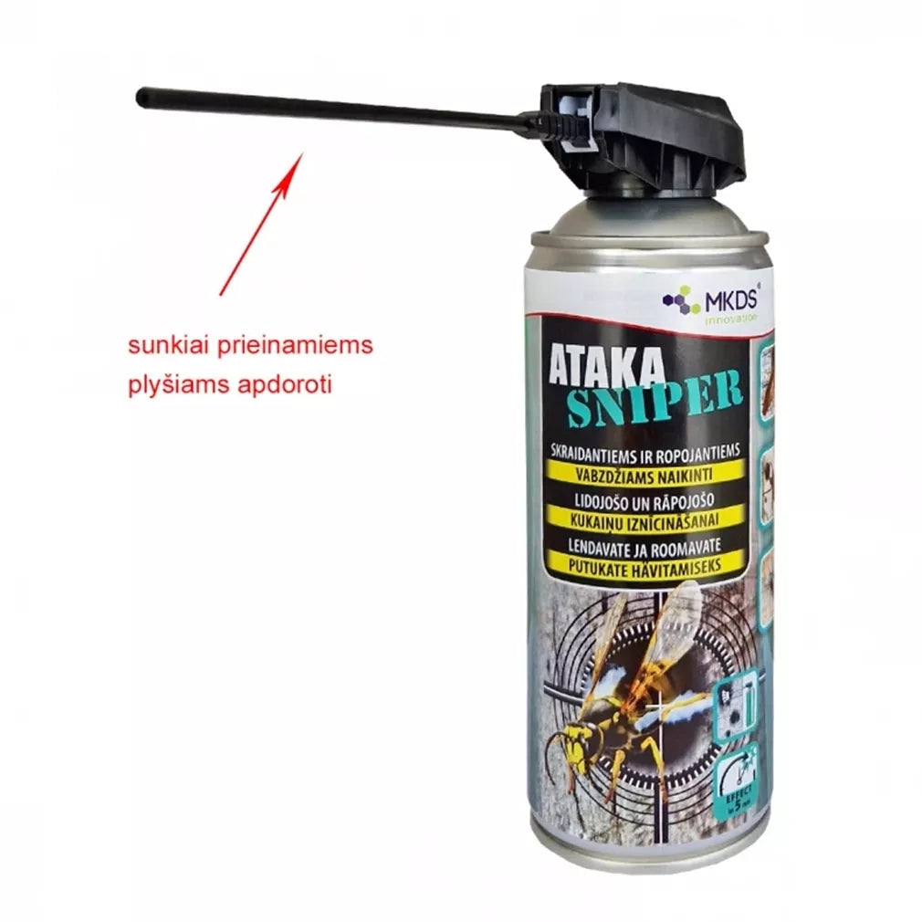 Ataka SNIPER insekticidas skraidantiems ir ropojantiems vabzdžiams, 400 ml