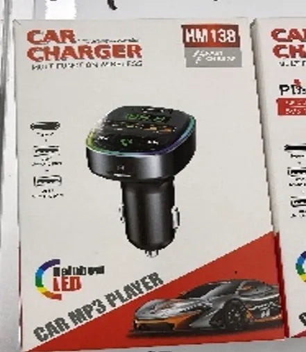 Automobilinis Bluetooth FM siųstuvas su įkrovikliu TR2477