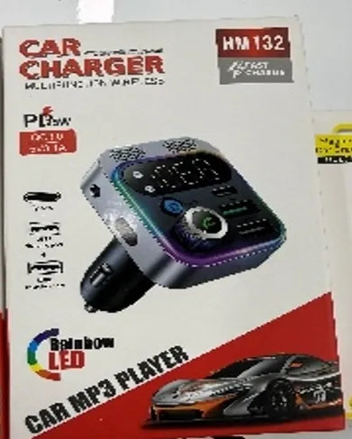 Automobilinis Bluetooth FM siųstuvas su įkrovikliu TR2477A