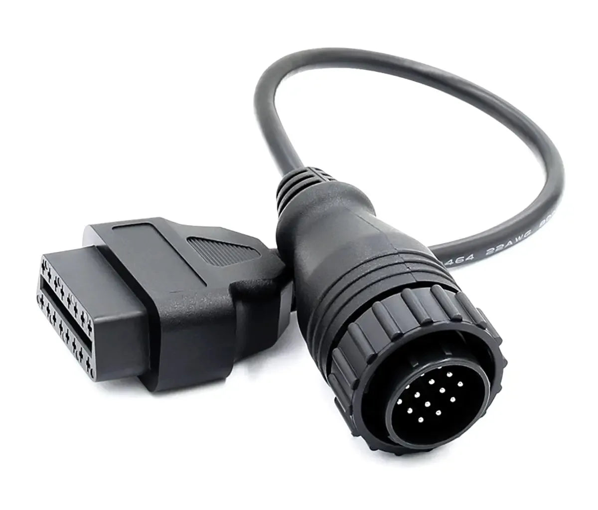 Automobilinis OBD II adapteris Mercedes-Benz Sprinter ir VW LT 14 kontaktų, tinka diagnostikai ir remontui.