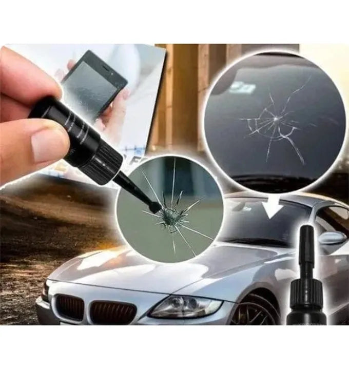 Automobilio stiklo įtrūkimų taisymo rinkinys