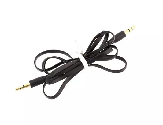 AUX vads 3.5MM 1M - Melns