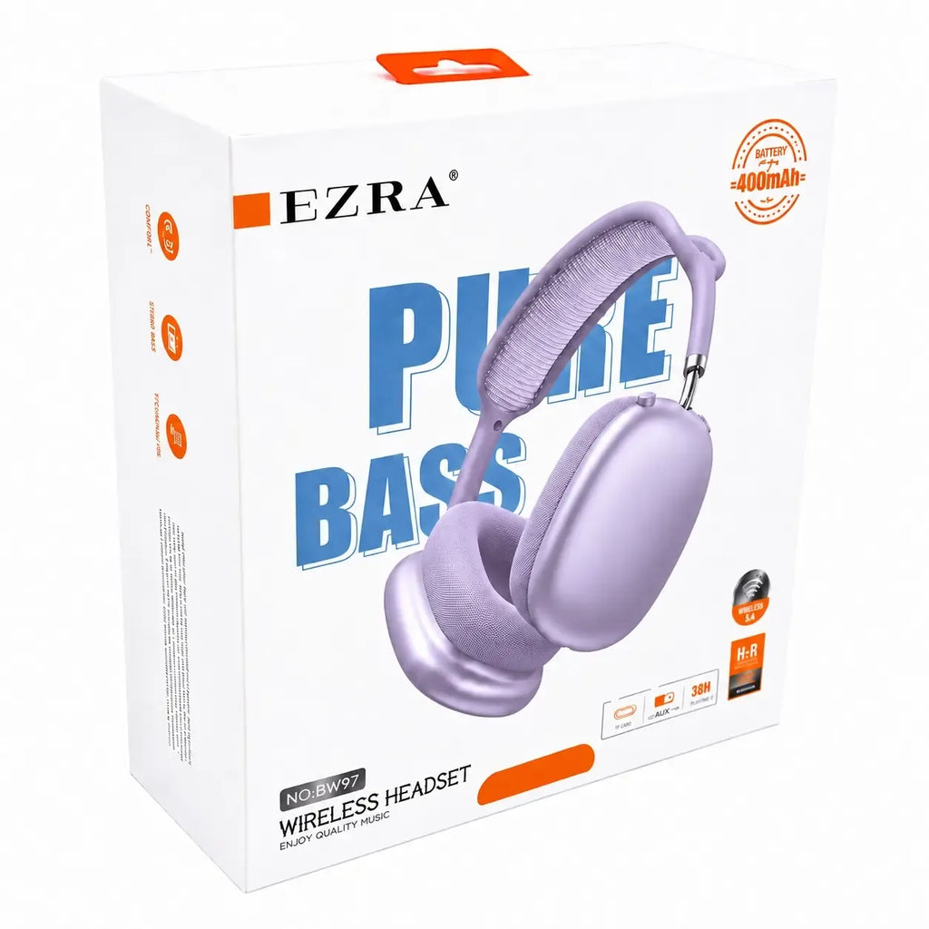 Violetas bezvadu austiņas EZRA BW97