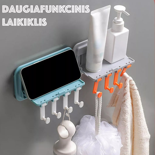 Daudzfunkcionāls vannas turētājs