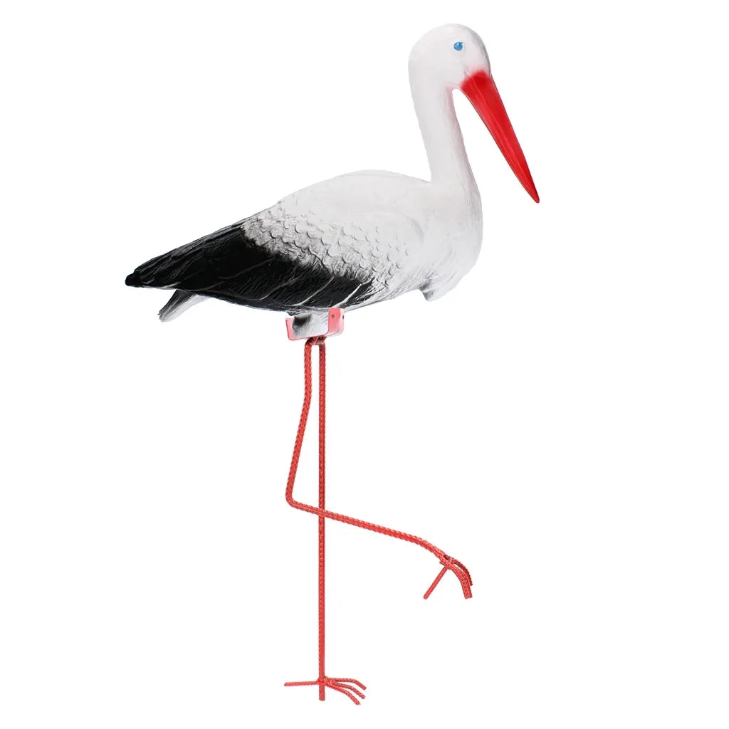 Didelis dekoratyvinis gandras sodui – 83 cm