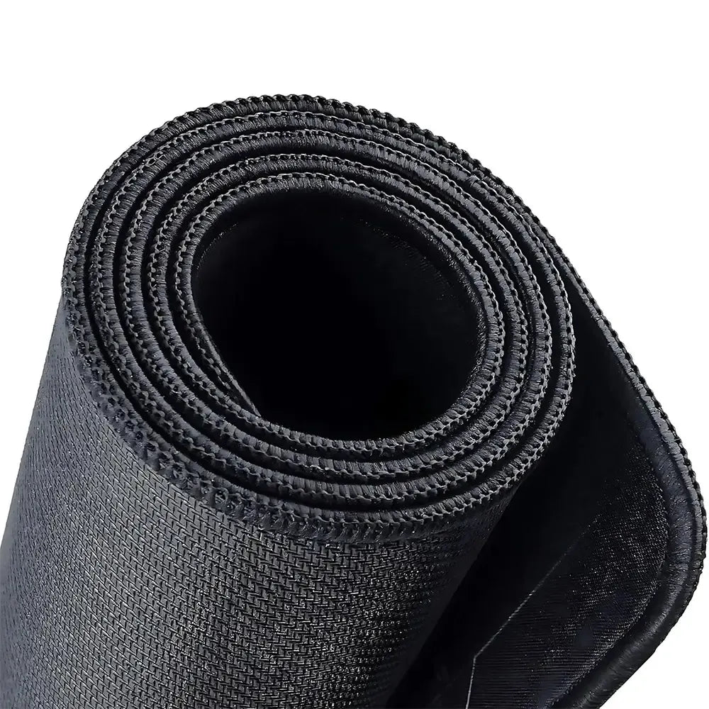 Didelis XXL pelės kilimėlis 40x80 cm, patogus žaidimams ir darbui, juodas, su minkštu paviršiumi ir tvirtu pagrindu.