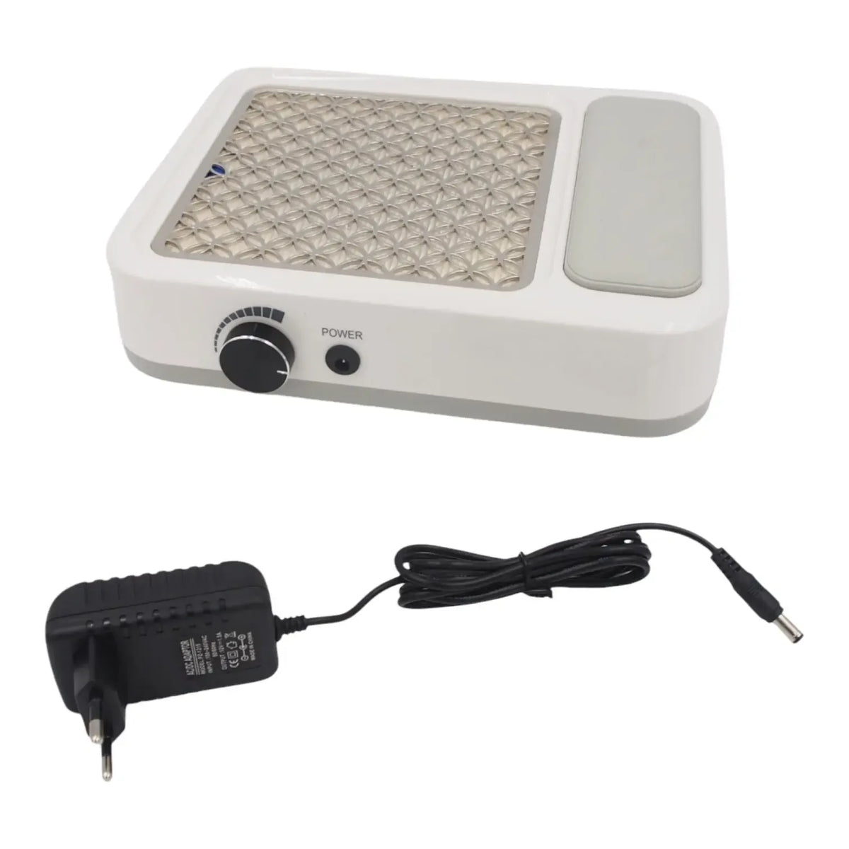 Nagų dulkių surinkėjas 108W, profesionalus manikiūro įrankis švariems ir efektyviems darbams.