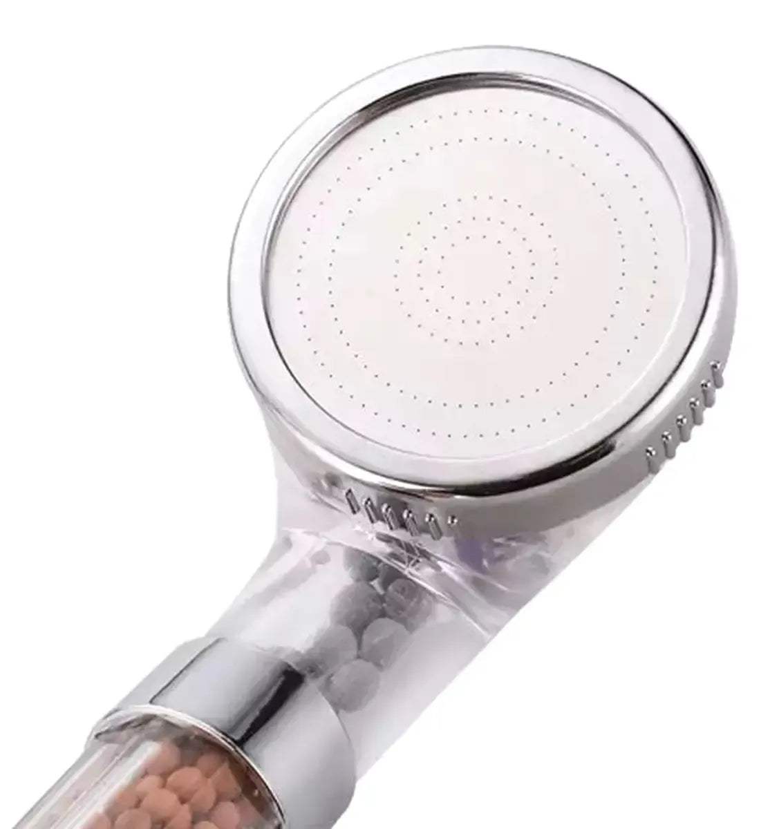 Dušo galvutė su filtru, apsauga nuo kalkių ir nešvarumų, patogus naudoti, modernus dizainas, optimalus vandens srautas.