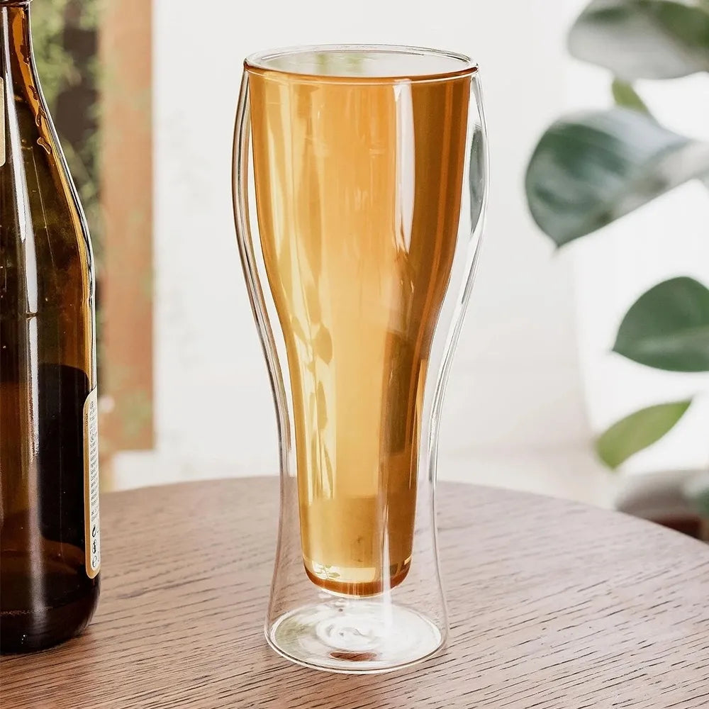 Dvigubo stiklo stiklinė alui 400ml