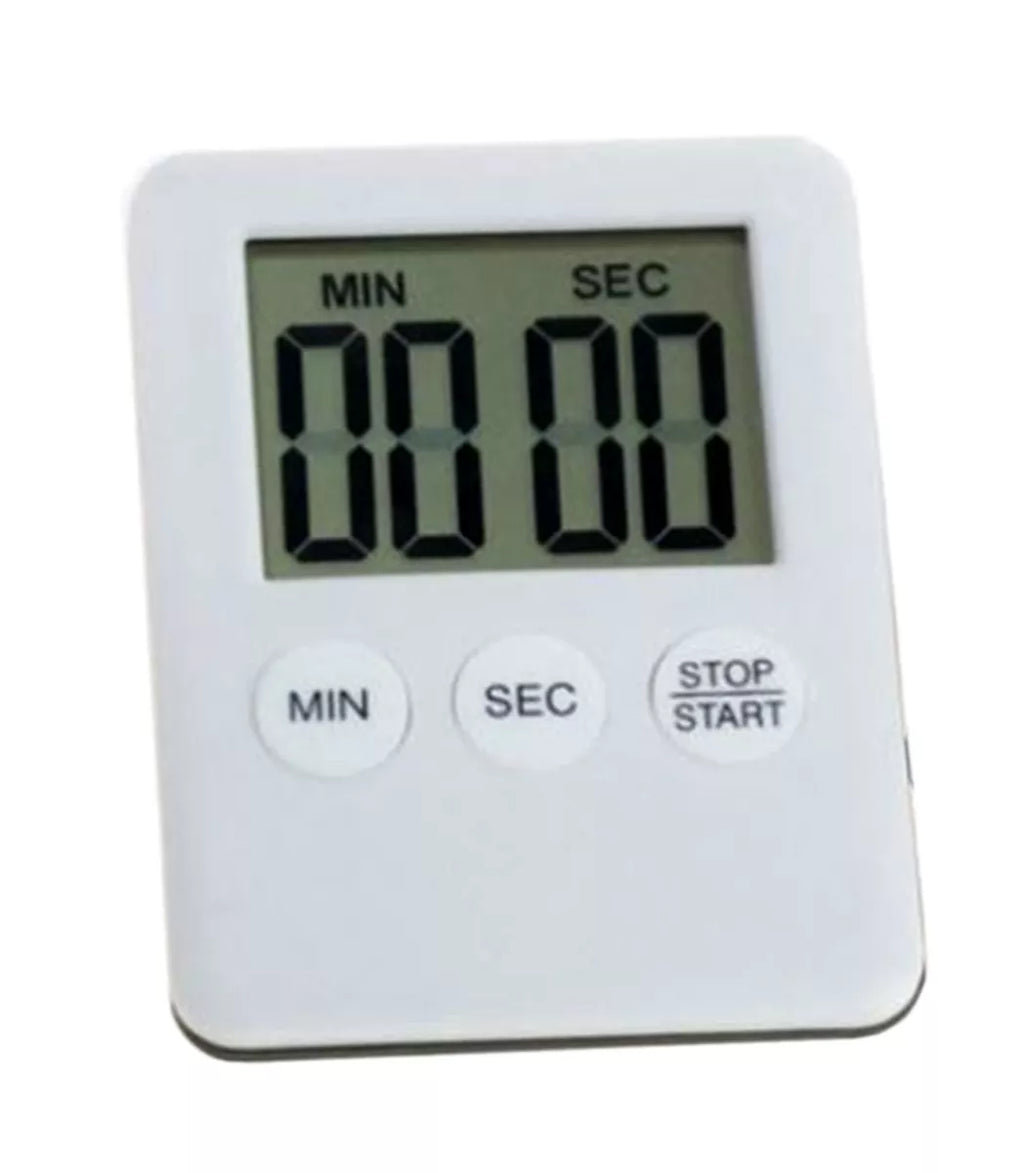 Elektroninis virtuvės laikmatis Baltas