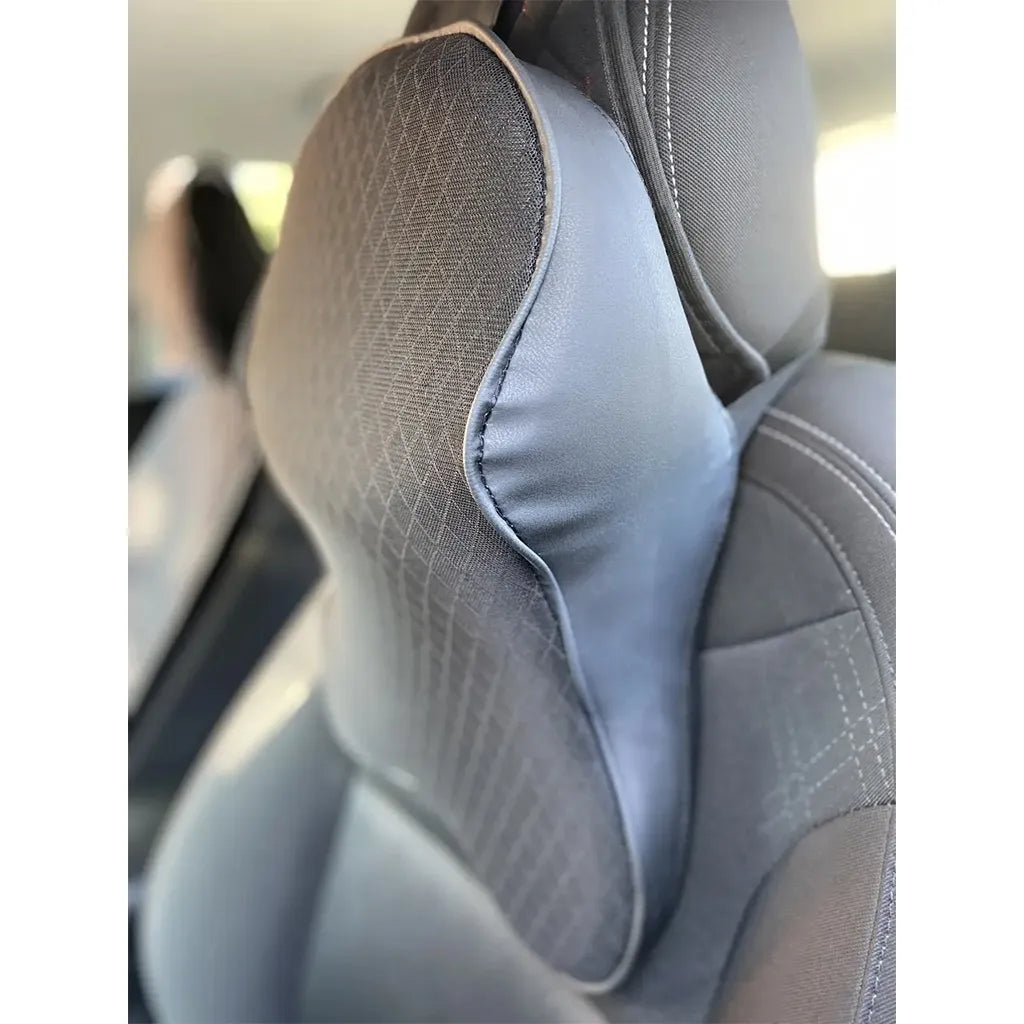 Ergonominių pagalvių rinkinys automobiliui JUODA