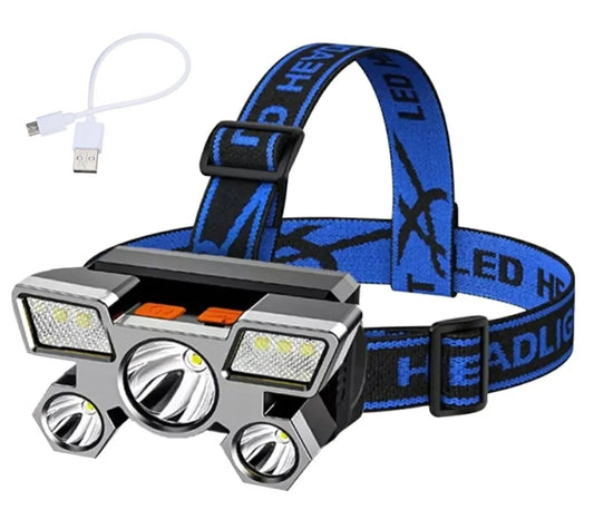 Galvas lukturis – 9x XPE LED