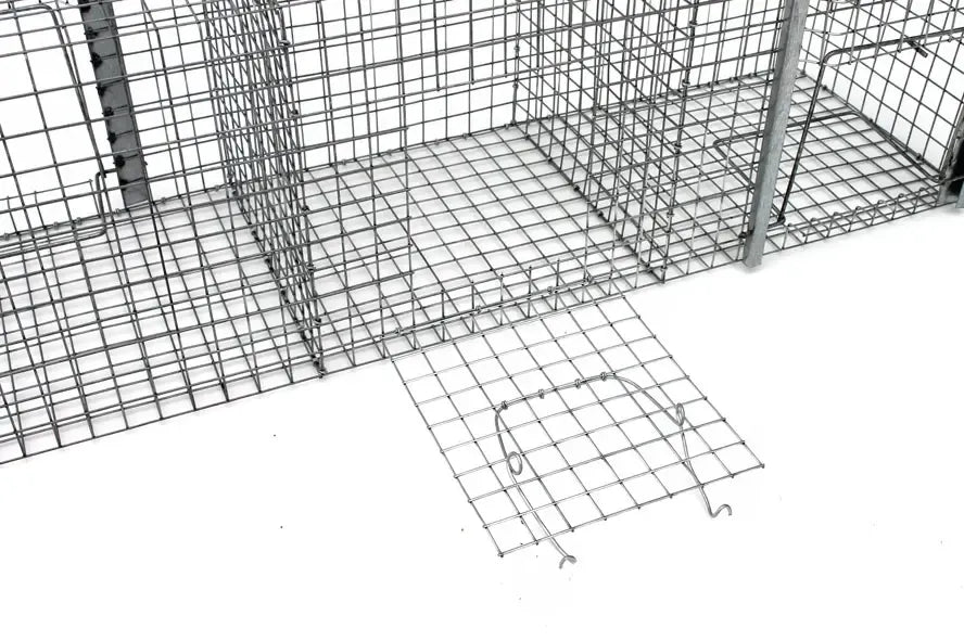 Dzīvķeramais slazds putniem un maziem dzīvniekiem ar 2 ieejām – 102 x 30 x 30 cm