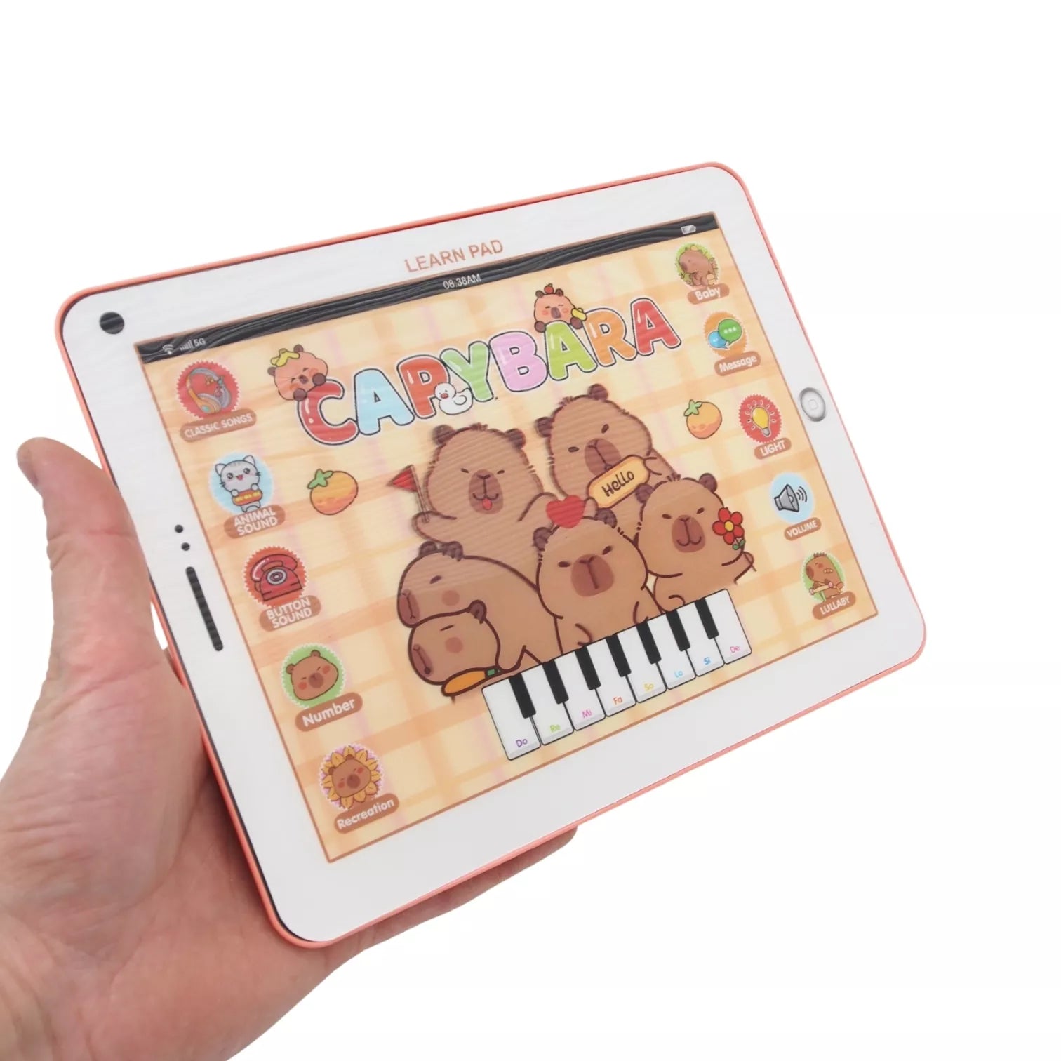 Interaktyvus mokomasis planšetinis žaislas „Capybara Learn Pad“
