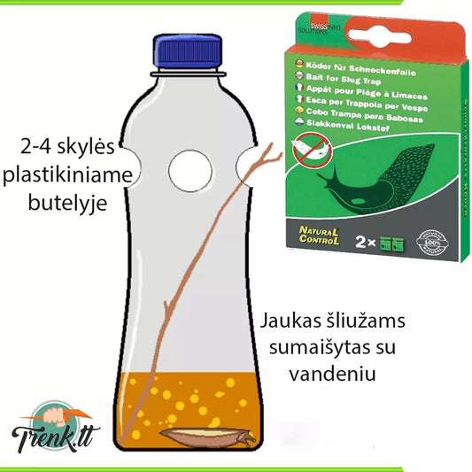 Slieku ēsma slieku slazdam, 2 gab.