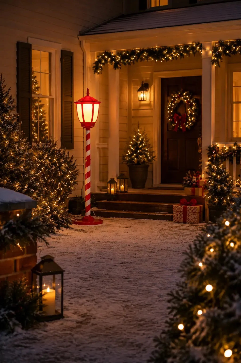 Ziemassvētku LED laterna ar USB barošanu, 150 cm