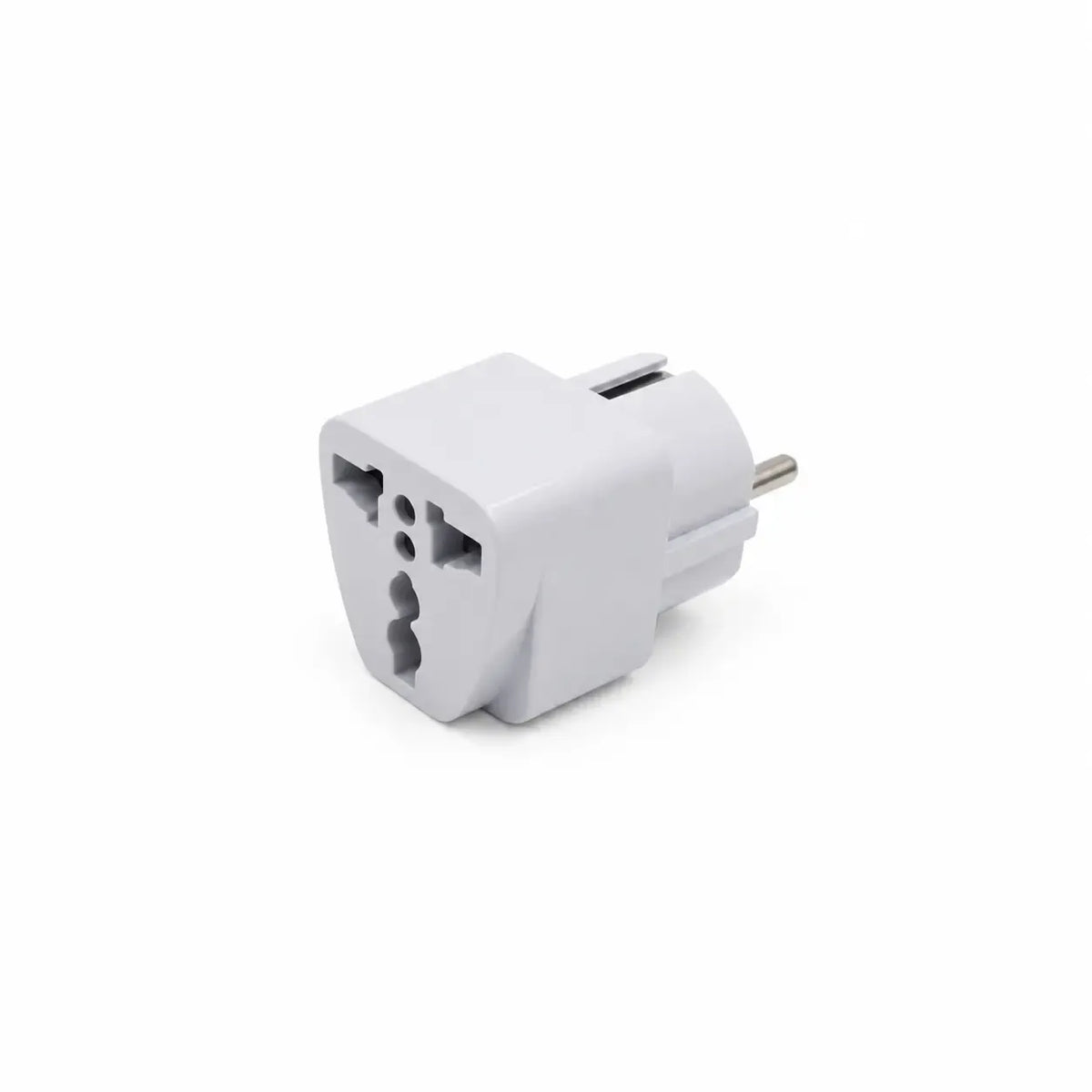 Kelioninis elektros lizdo adapteris TR2479 su kelionine jungtimi ir multiple lizdų lizdais, skirtas keliautojams.