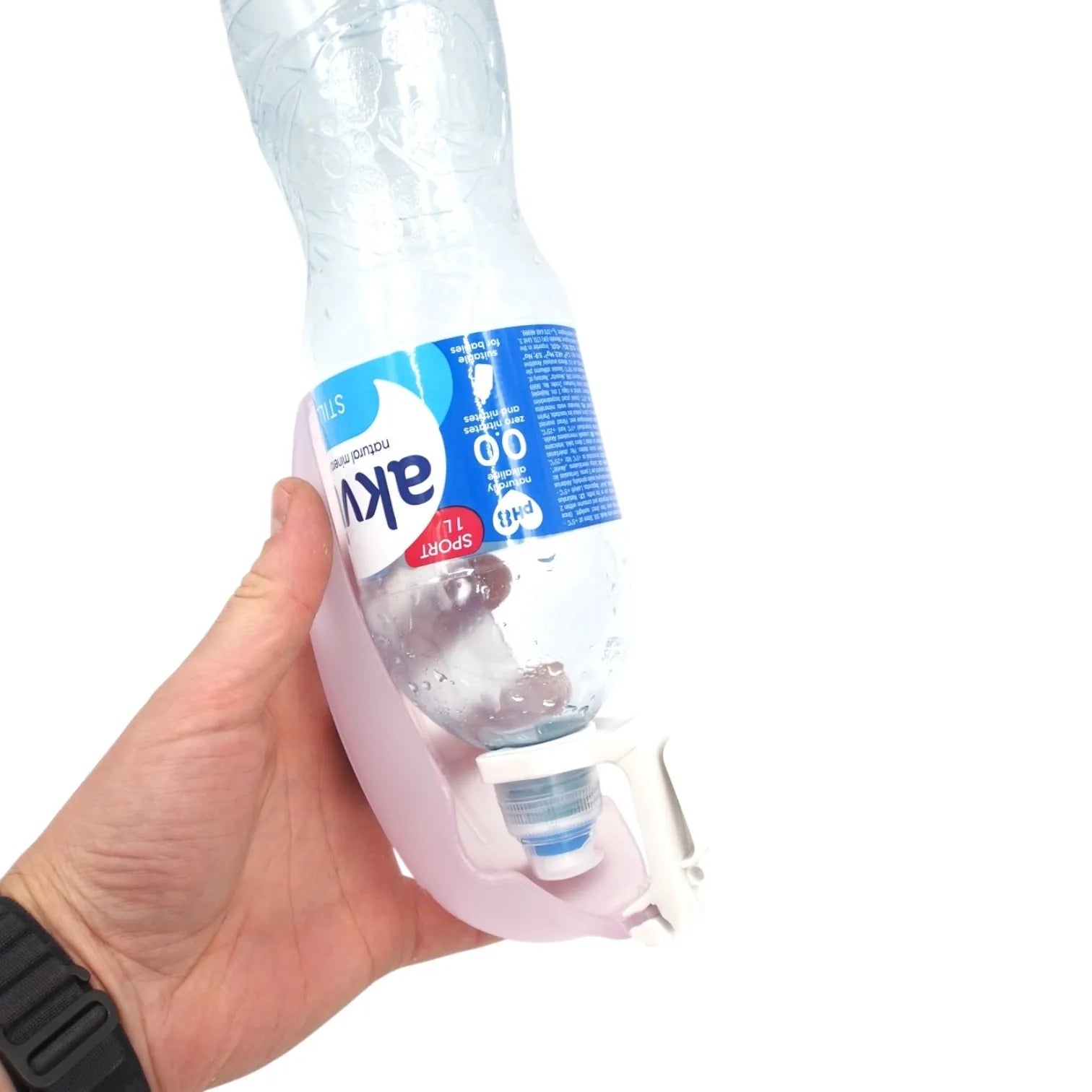 Kelioninis gertuvės-dubenėlis augintiniams HANDI DRINK