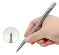 Keramikos brėžtukas 140 mm, tvirtas įrankis darbui su glazūra ir metalu, su rankena ir aštriu ašmeniu.