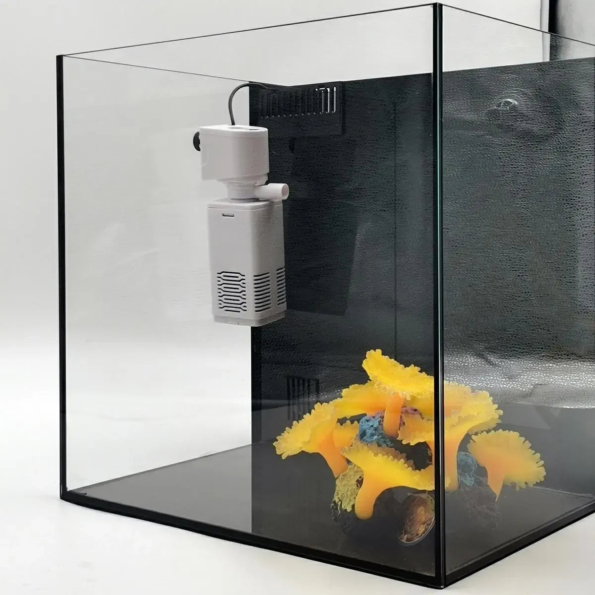 Kompaktiškas vidinis akvariumo filtras JY-500F, 500L/val, skaidrus ir kompaktiškas akvariumo filtravimo įrenginys