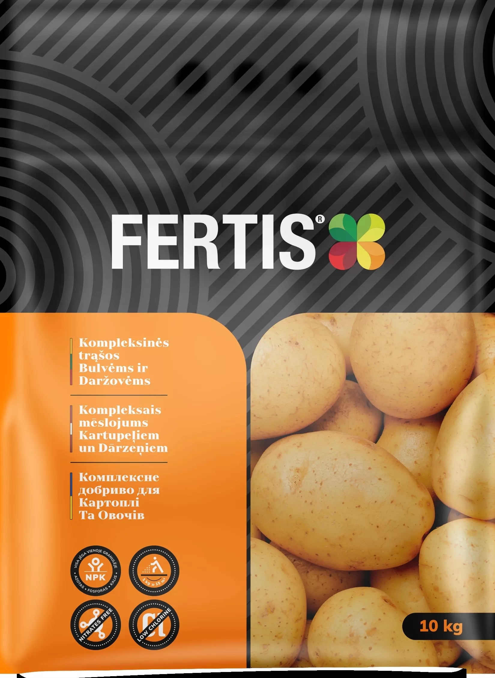 Kompleksinės trąšos Bulvėms ir daržovėms FERTIS, 10kg