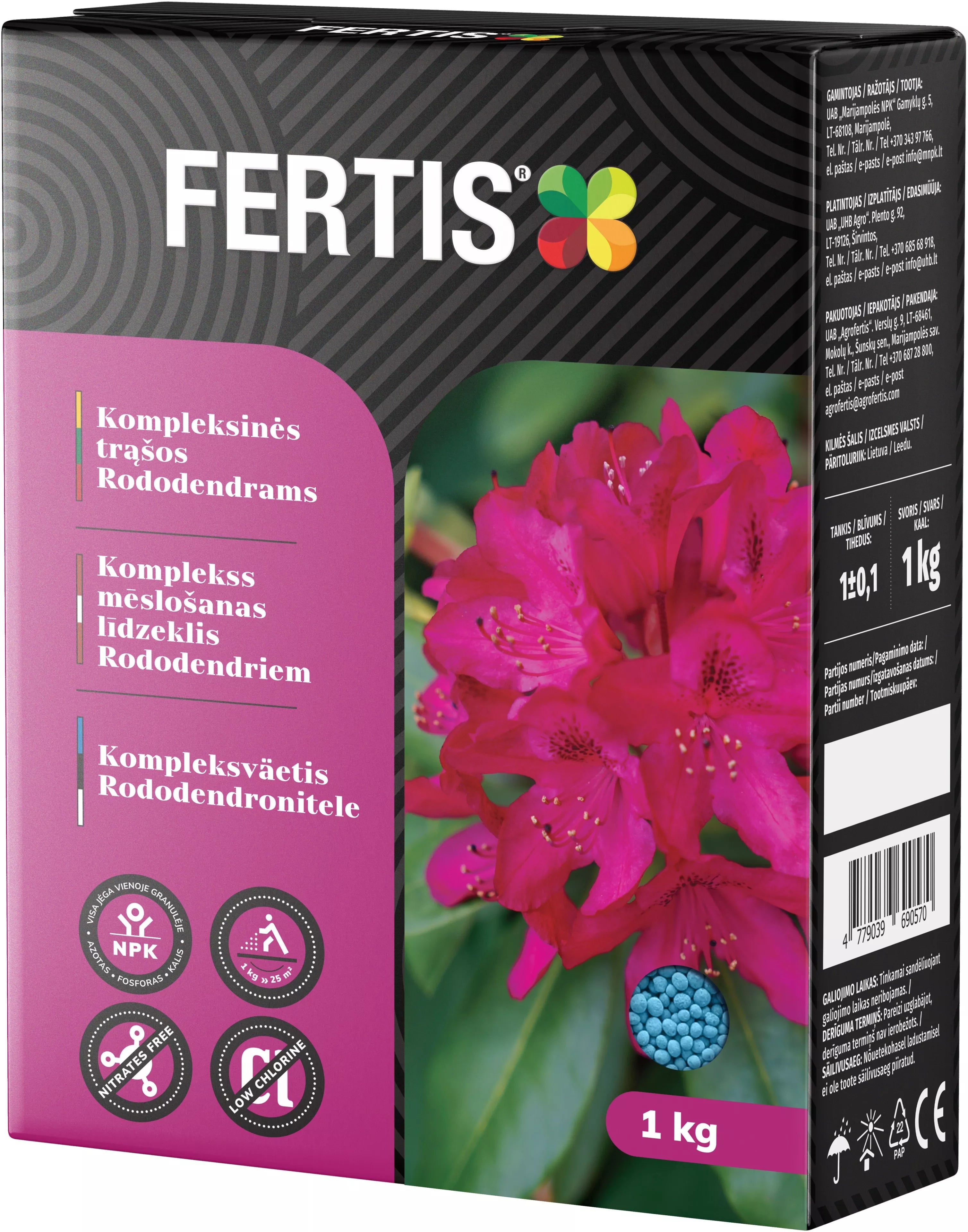 Kompleksinės trąšos Rododendrams, 1kg