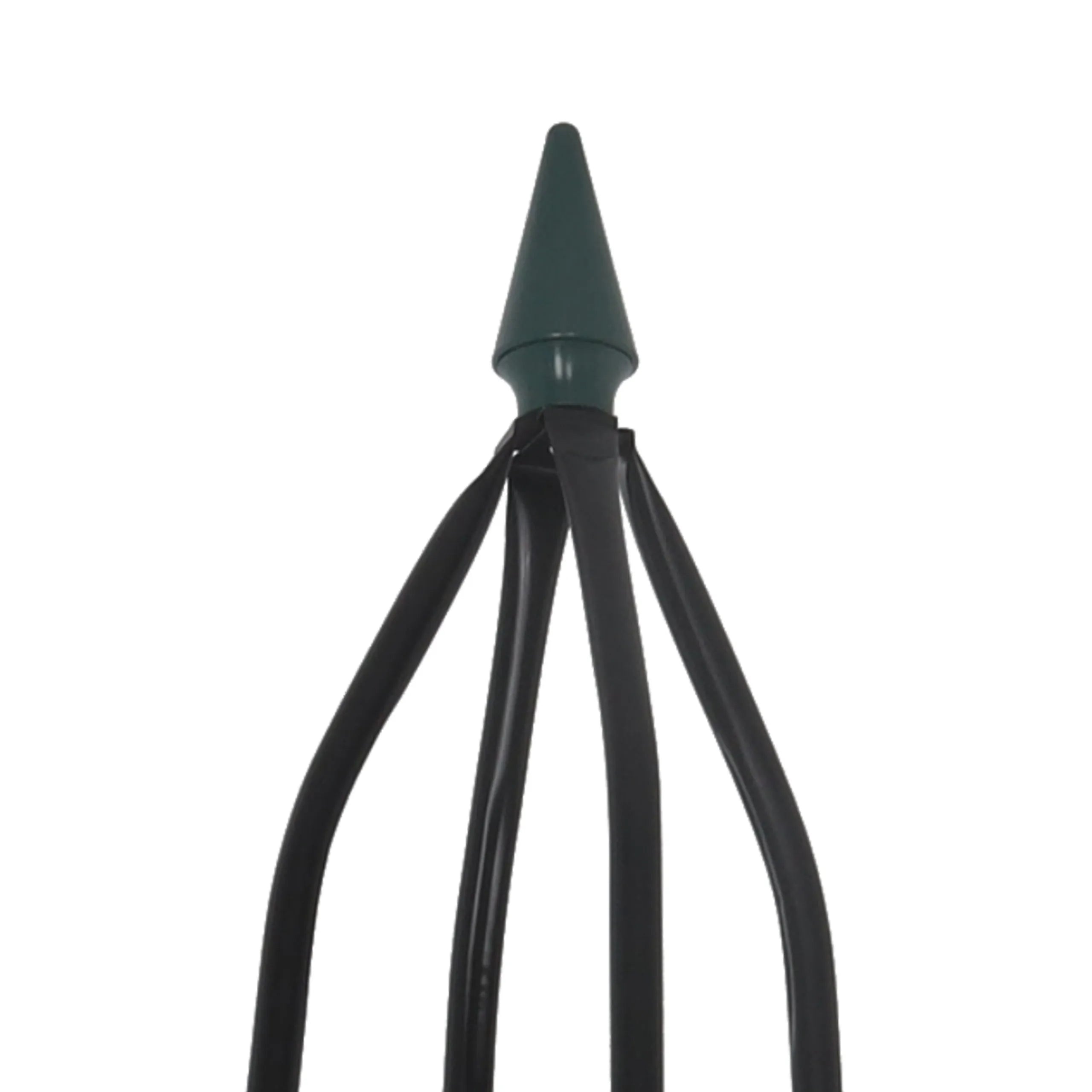 Kūginė sodo pergolė – obeliskas augalams (plieninė, pastatoma)