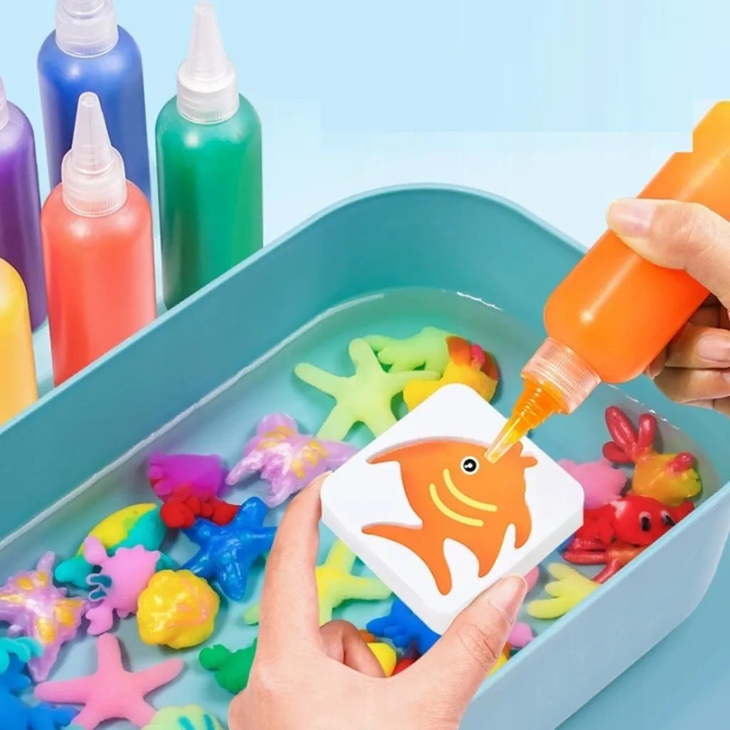 Kūrybinis rinkinys „Magic Water Elf“ – spalvotų figūrėlių gamyba