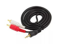 Laidas 3,5mm - 2xRCA CINCH 1,5M