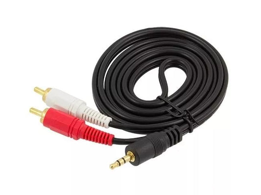 Vads 3,5 mm - 2xRCA CINCH 1,5M