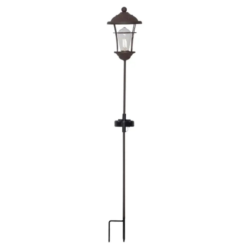 Dekoratyvinė lauko LED lempa „Messina“ su saulės baterija, 78 cm ilgio, skirta apšvietimui ir dekoracijoms lauke.