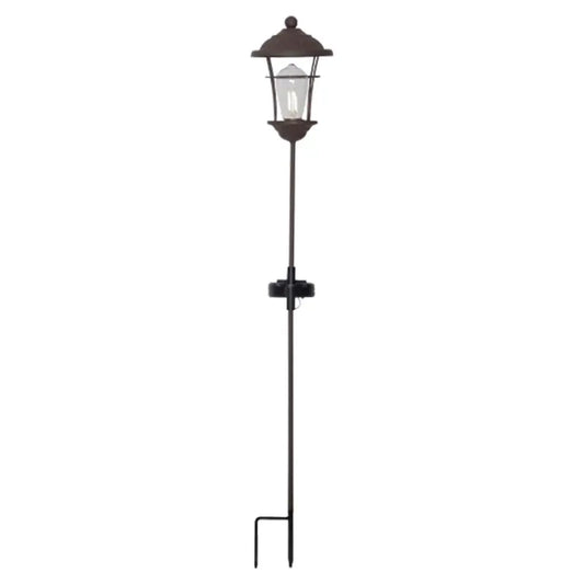 Dekoratyvinė lauko LED lempa „Messina“ su saulės baterija, 78 cm ilgio, skirta apšvietimui ir dekoracijoms lauke.