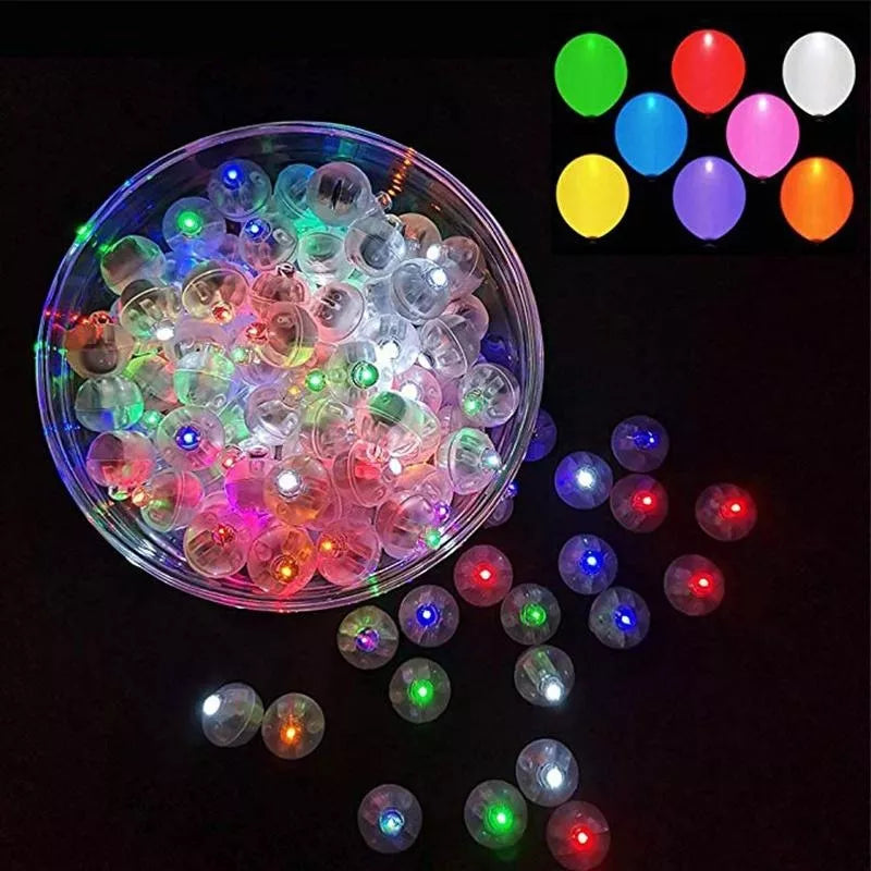 LED balionų lemputės - Geltona
